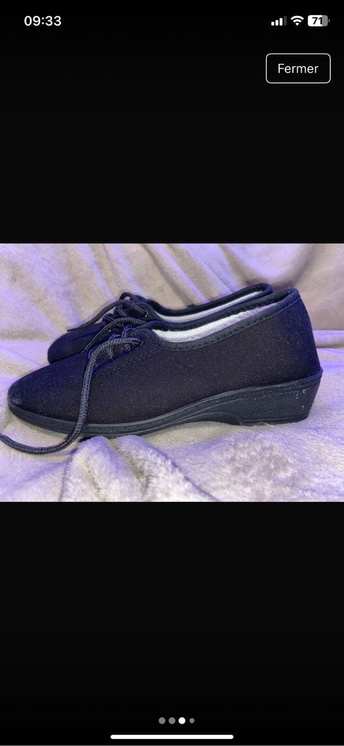 Chaussures noires à petits talons - photo numéro 3