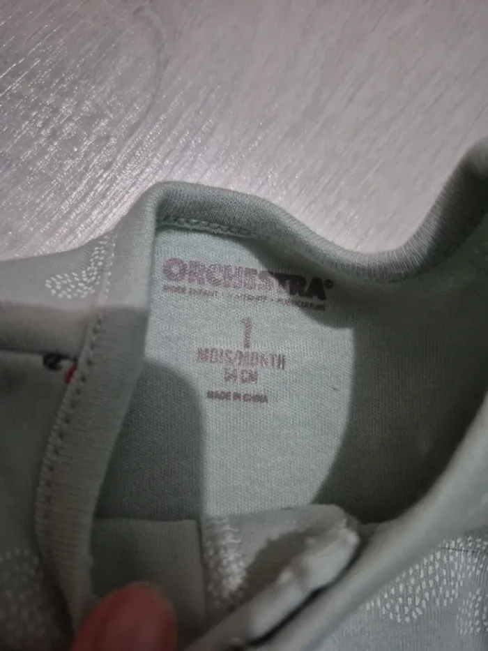 Ensemble 1M pyjama/ body / bonnet - photo numéro 4