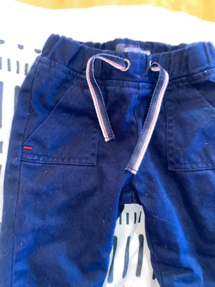 Pantalon bleu marine - photo numéro 2
