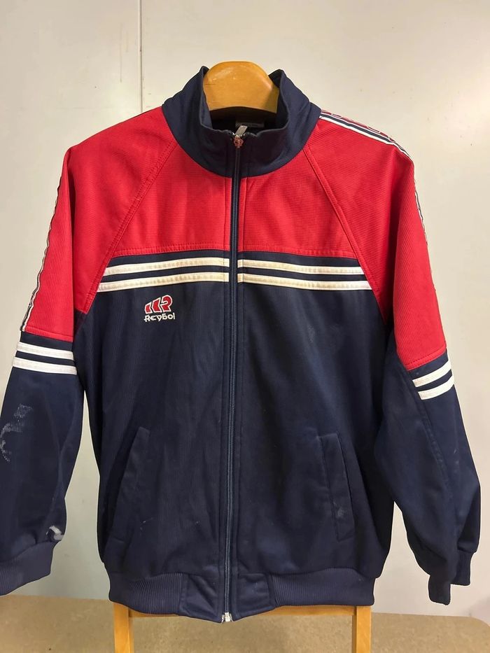 Sudadera vintage con cremallera retro