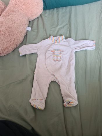 Pyjama velours 1 mois