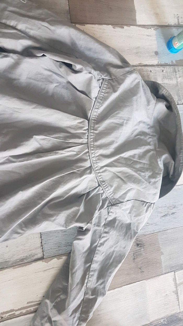 Veste grise kiabi t 8ans - photo numéro 3