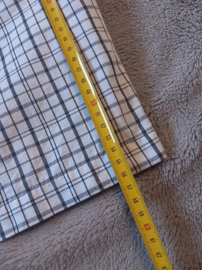 Short Oversized Dickies Vintage Blanc à carreaux (n°13) - photo numéro 5