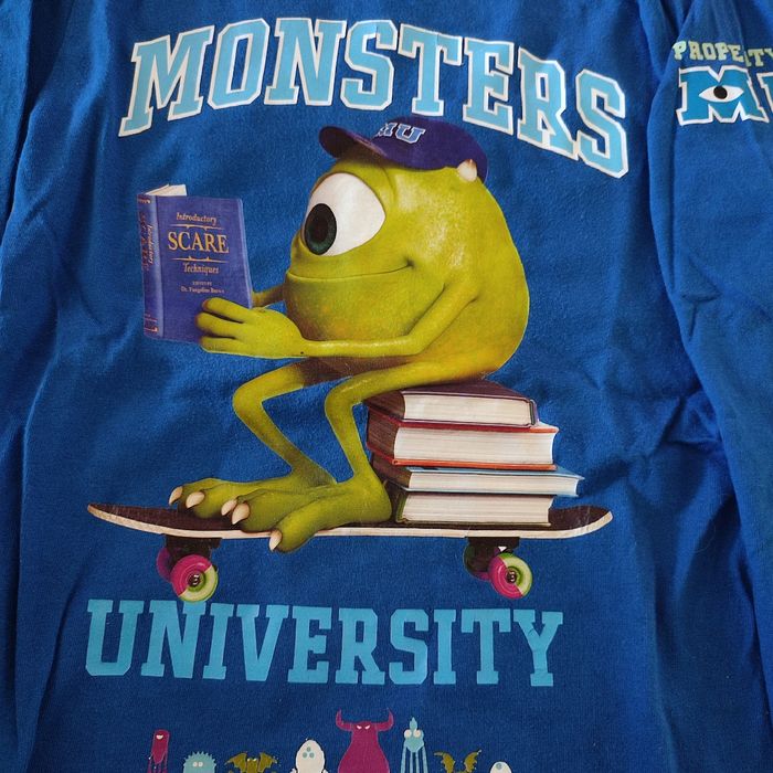 Tee shirt Monstre Université 8ans - photo numéro 3