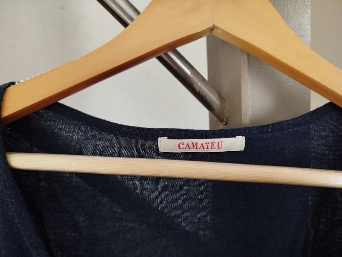 Pull léger col dentelle - photo numéro 5