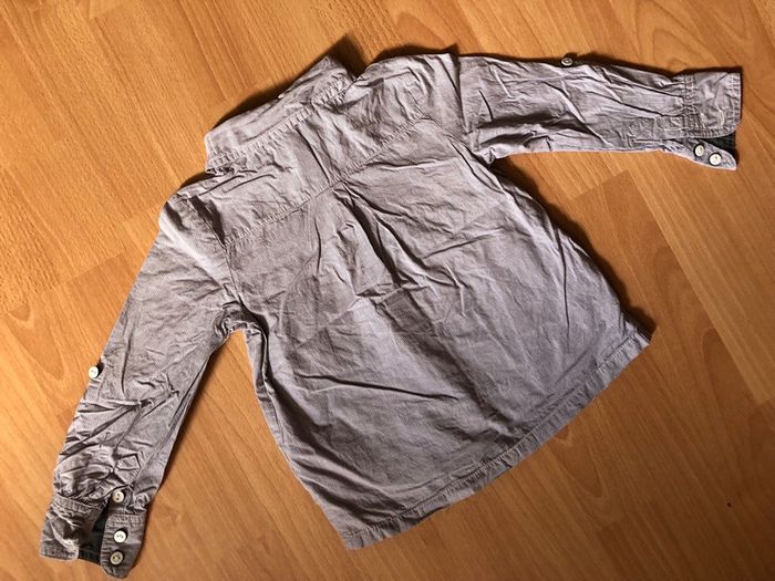 Jolie blouse/tunique/chemise OKAÏDI à rayures T. 3 ans/94 cm fille TBE - photo numéro 2