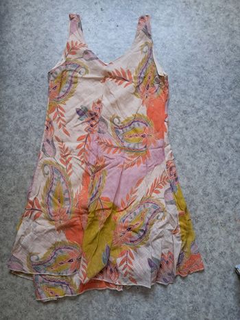 Robe de multicolore