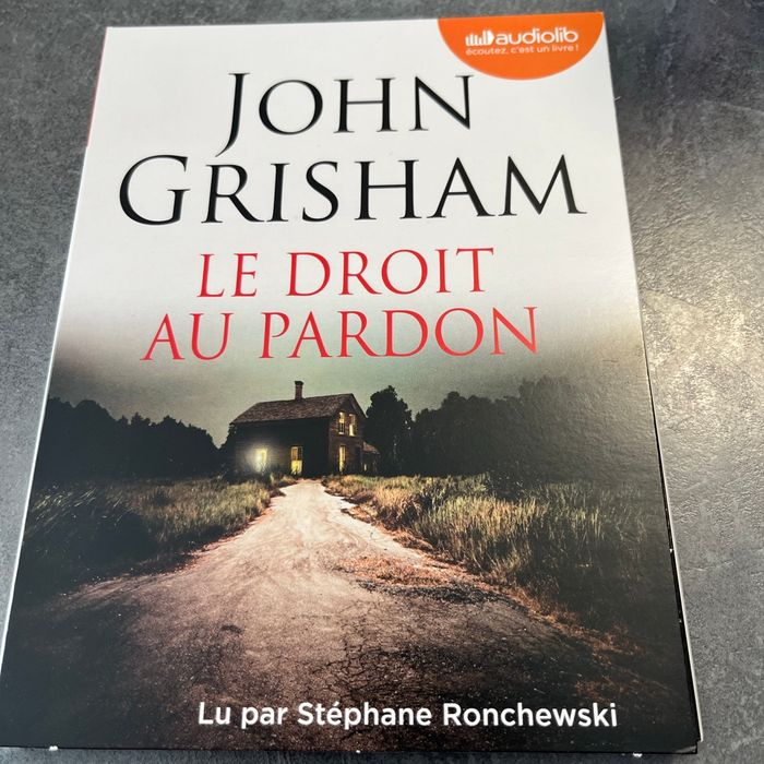 Livre audio le droit au pardon de john Grisham