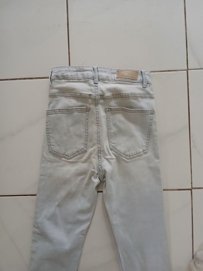 Pantalon femme taille 36 bleu clair marque berska - photo numéro 8