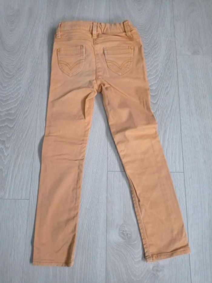 Pantalon moutarde fille Vertbaudet 5 ans - photo numéro 2