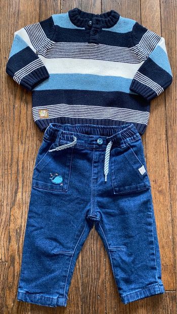 Ensemble sergent major  9 mois