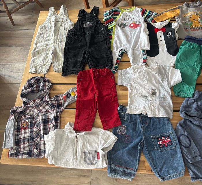 Lot vêtements garçon 6 mois - photo numéro 2
