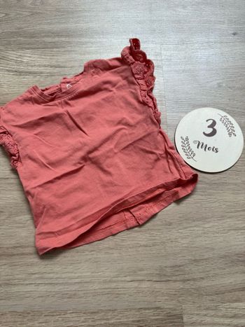 T-shirt bébé fille été coton