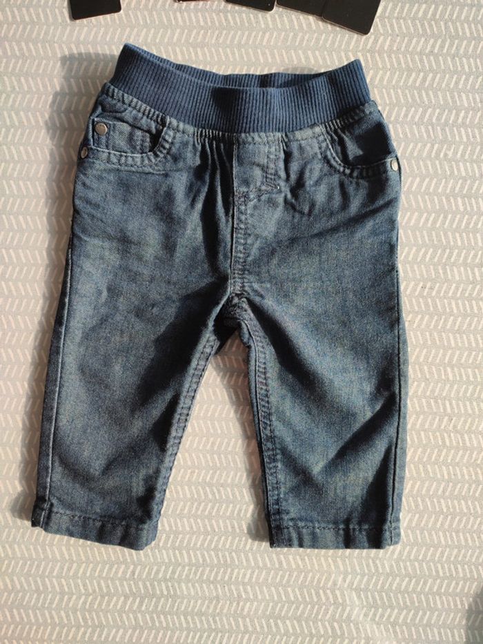 Pantalon jeans denim garçon - Orchestra - 6 mois - photo numéro 2