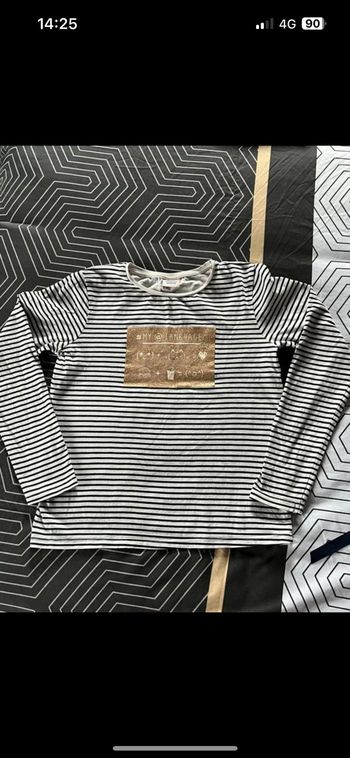 tee shirt fille tape à l œil