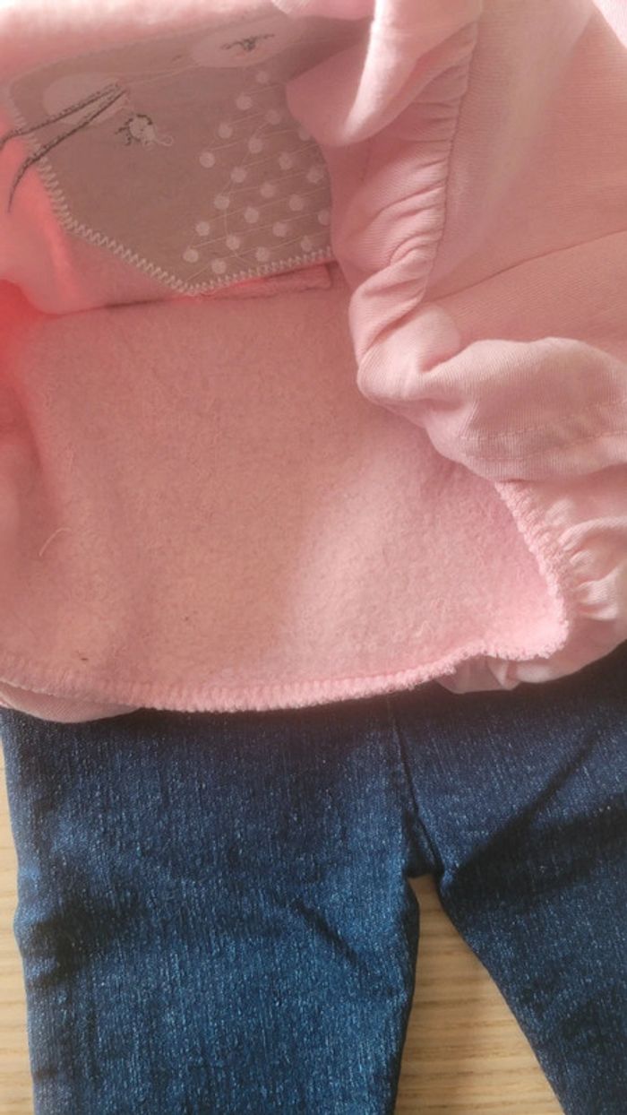 Ensemble pull + Jegging taille 6 mois - photo numéro 7