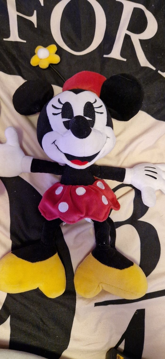 2 peluches minnie disney - photo numéro 2