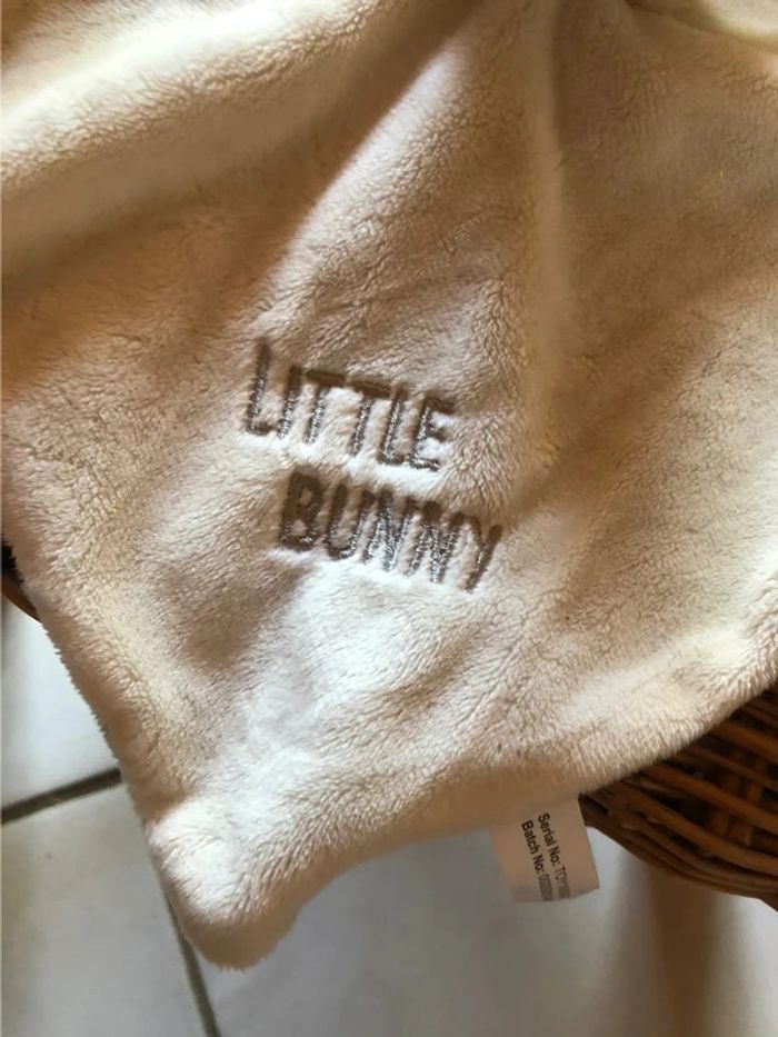 Doudou plat lapin little bunny - photo numéro 3