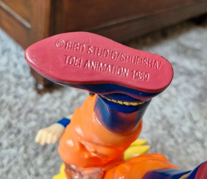 Figurine Vintage 1989 DBZ Dragon Ball Z Sangoku Goku SSJ3 - photo numéro 3