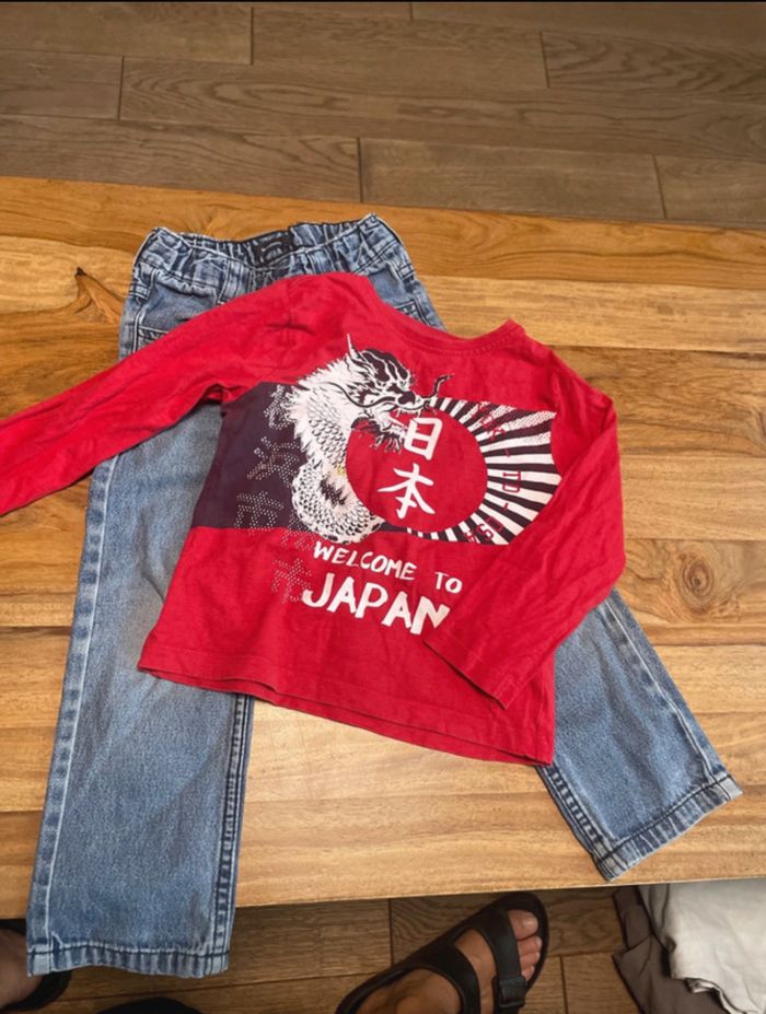 Lot jean et T-shirt