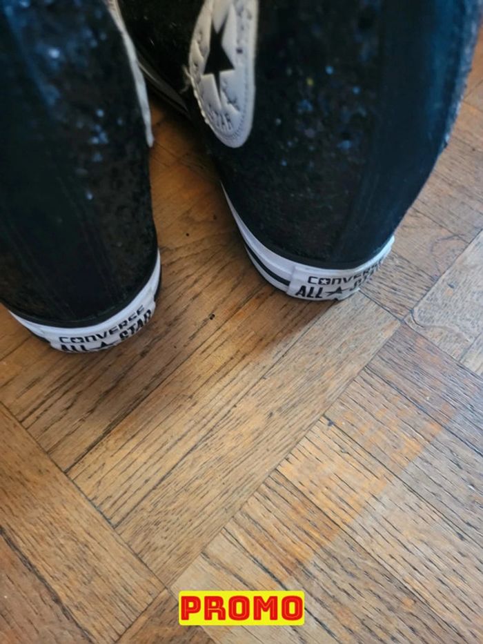 Jolies chaussures Converse taille 37.5 Ref 10IT091 - photo numéro 4