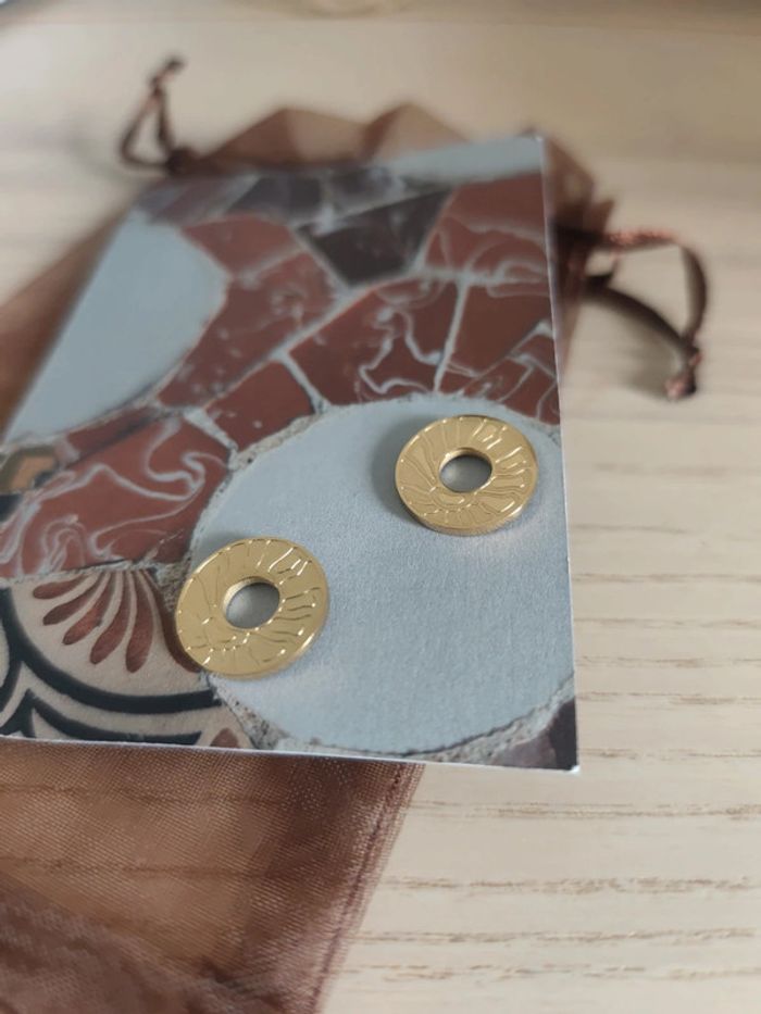 Ayada boucles d'oreilles Puces Marisol 16 mm - photo numéro 3