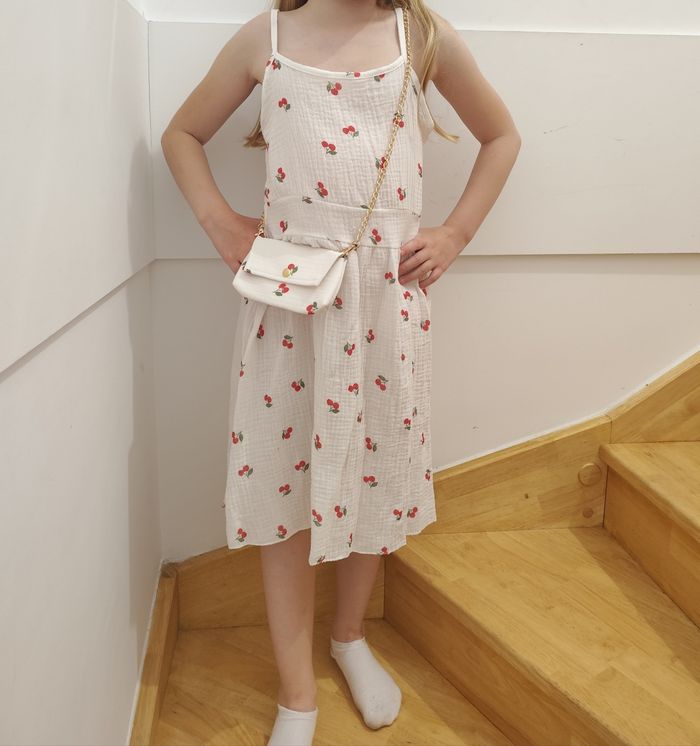 Robe gaze de coton
