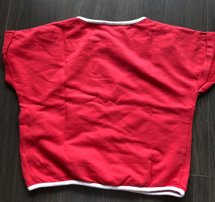 T-shirt Zara fille 2-3 ans coupe large - photo numéro 2