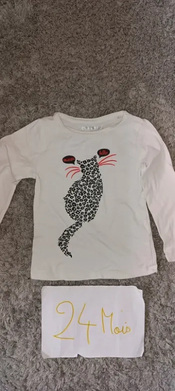 T-shirt ML 2 ans