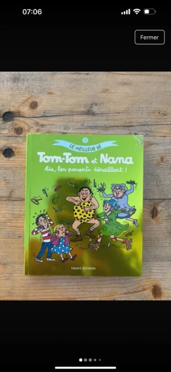 Livre, TomTom et nana