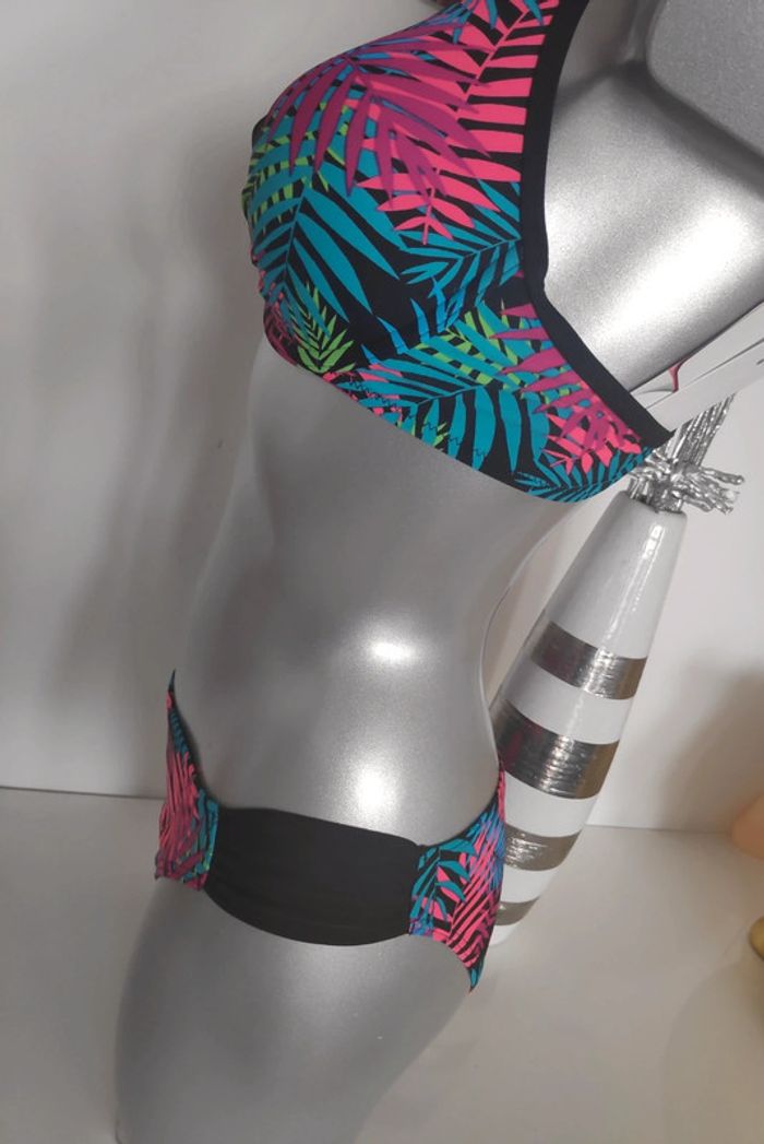 Maillot de bain floral T40/80C - photo numéro 4
