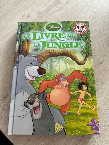 Livre Disney le livre de la jungle