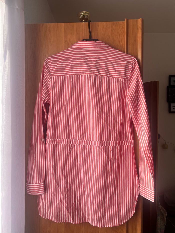 Chemise rose et blanche rayée Tally Weijl taille Ss - photo numéro 2