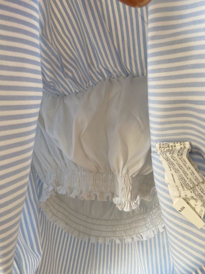 Top court épaules découvertes Zara taille M - photo numéro 5