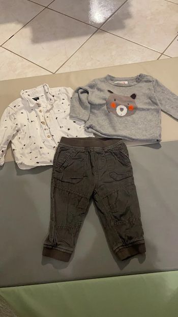 Ensemble chaud 9 mois