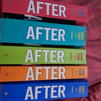 Lot 5 livres After