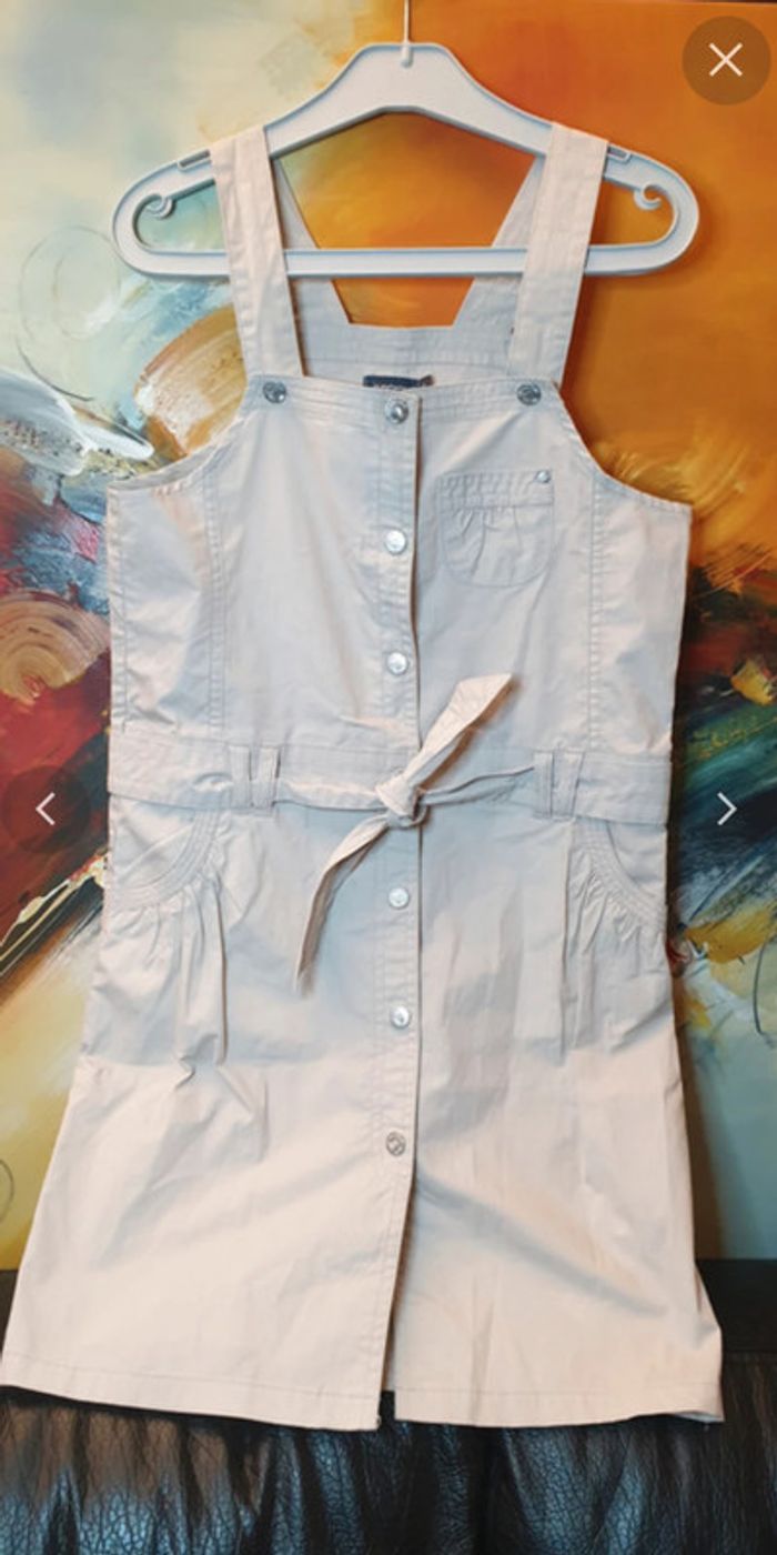 Neuve Tres jolie robe beige Neuve in extenso 12 ans - photo numéro 4