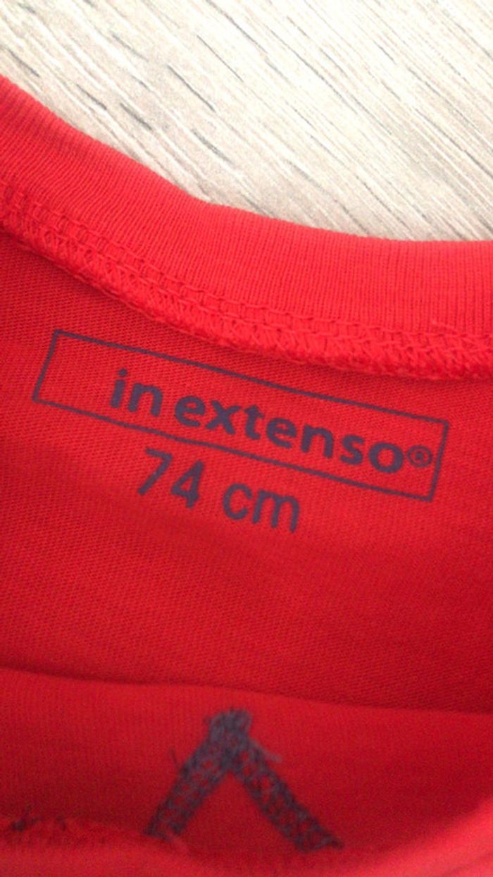 Tee shirt longues manches 9 mois - photo numéro 3