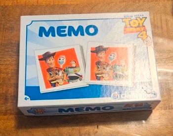 Jeu de mémoire toy story disney 