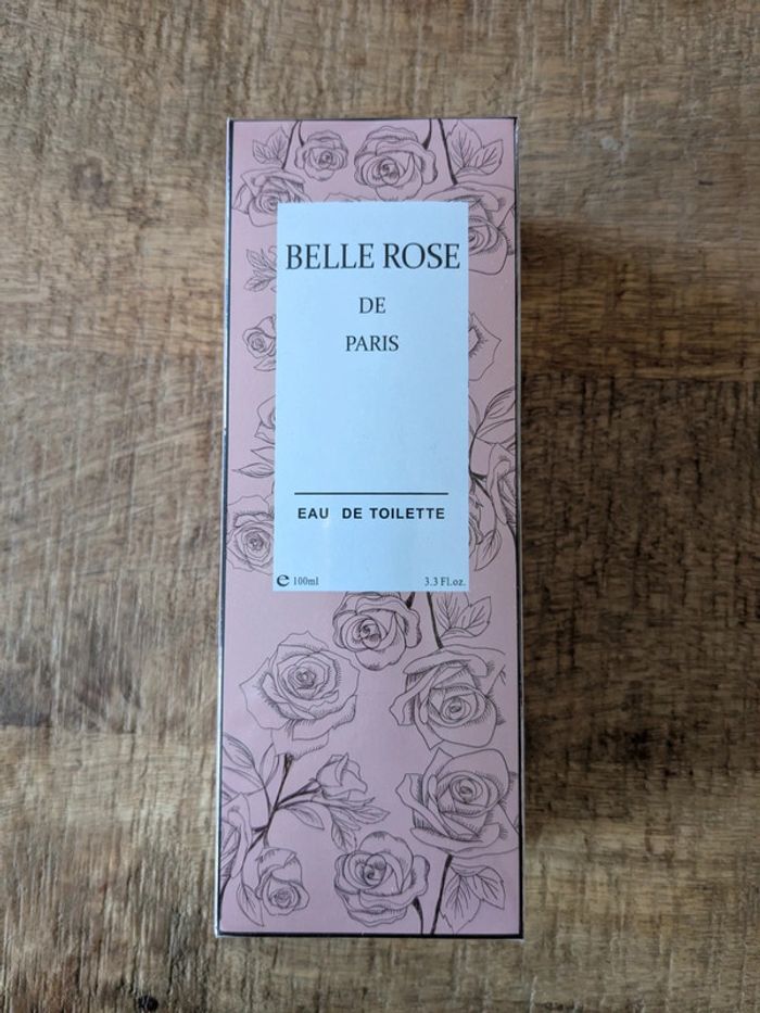 Eau de toilette belle rose femme 100ml