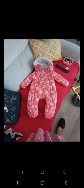 Conbinaison hiver 6mois