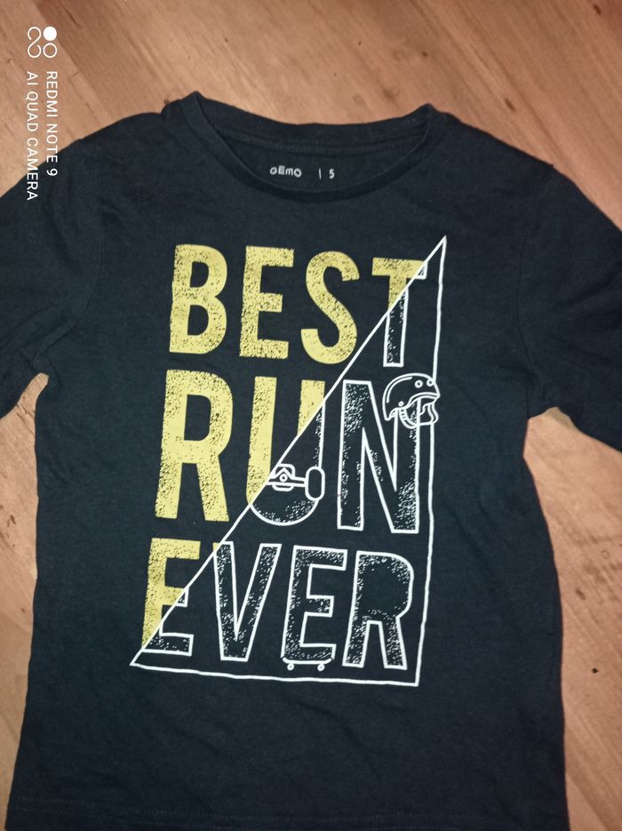 T-shirt manches longues garçon, Gémo, taille 5 ans - photo numéro 2