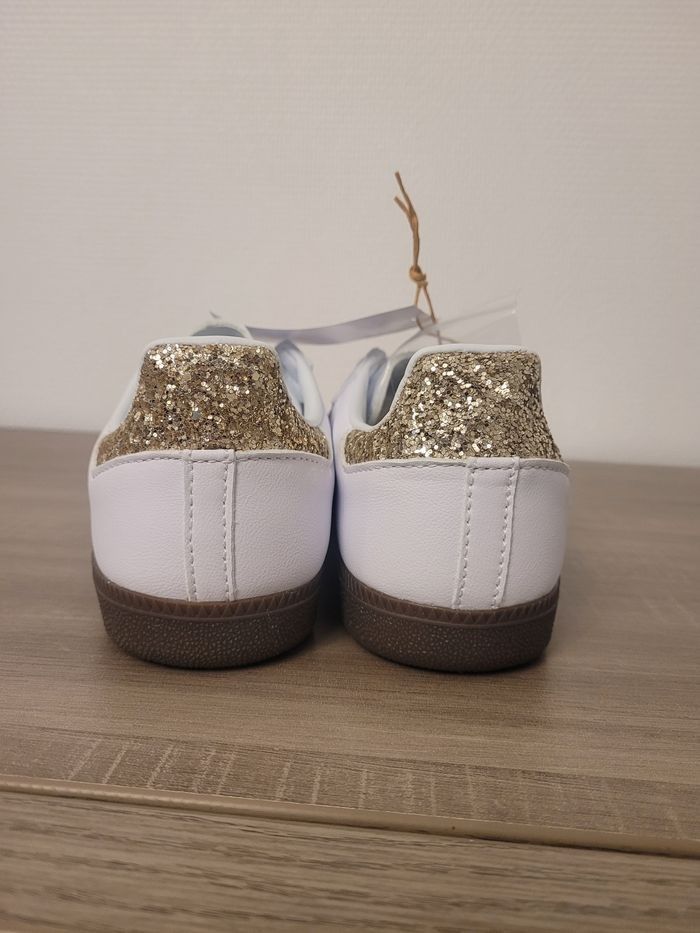 Adidas samba doré - photo numéro 5