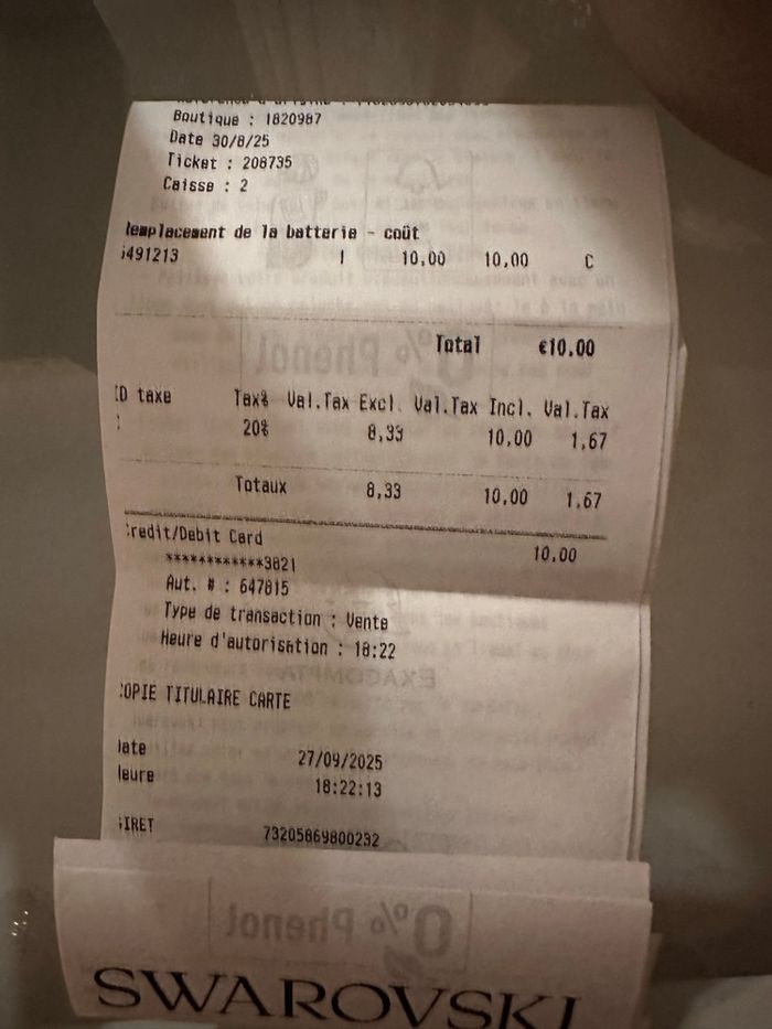 Montre Swarovski - photo numéro 2