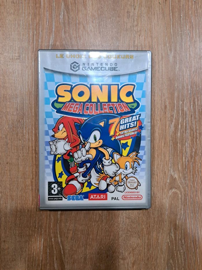 Sonic Mega Collection Gamecube PAL Nintendo Prématuré Beebs