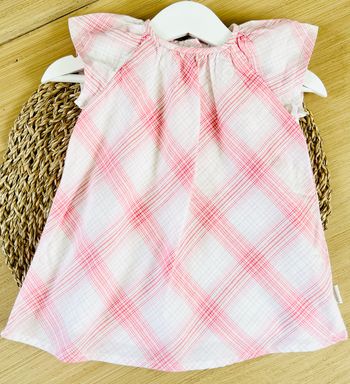 Robe à carreaux P’tit bisou