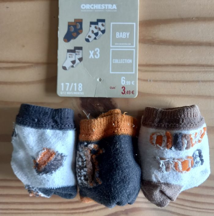 Lot de chaussettes Orchestra bébé