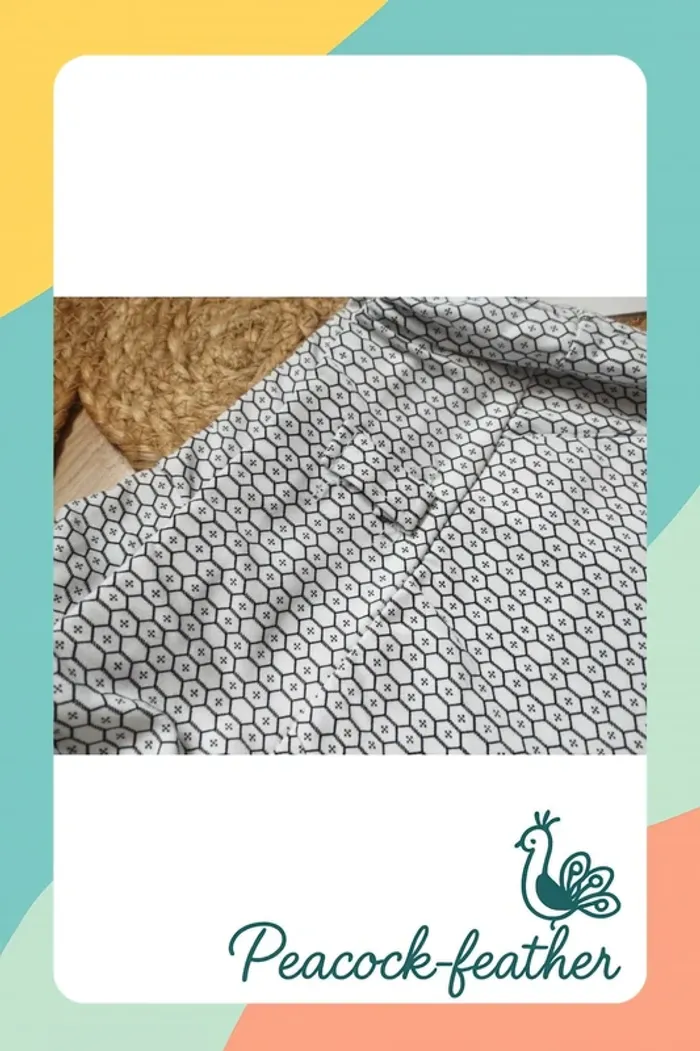 Pantalon blanc imprimé neuf 46 - photo numéro 5