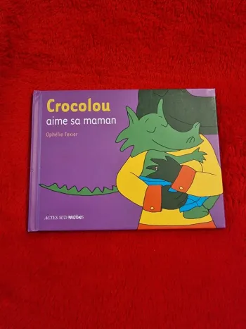 Livre crocolou aime sa maman