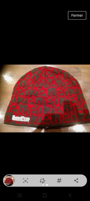 Bonnet homme ado garçon bonnet ski